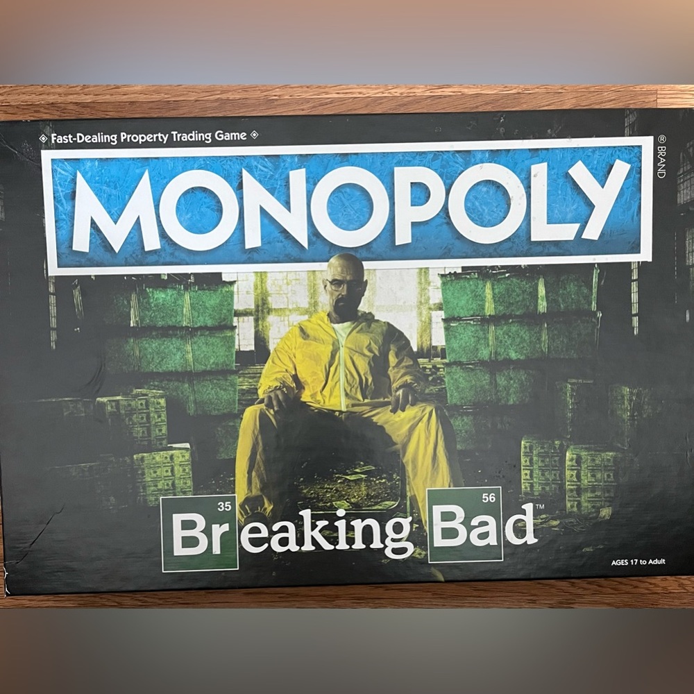 Breaking Bad Monopoly Board Game Collector’s Edition New Open Box USAopoly 2020